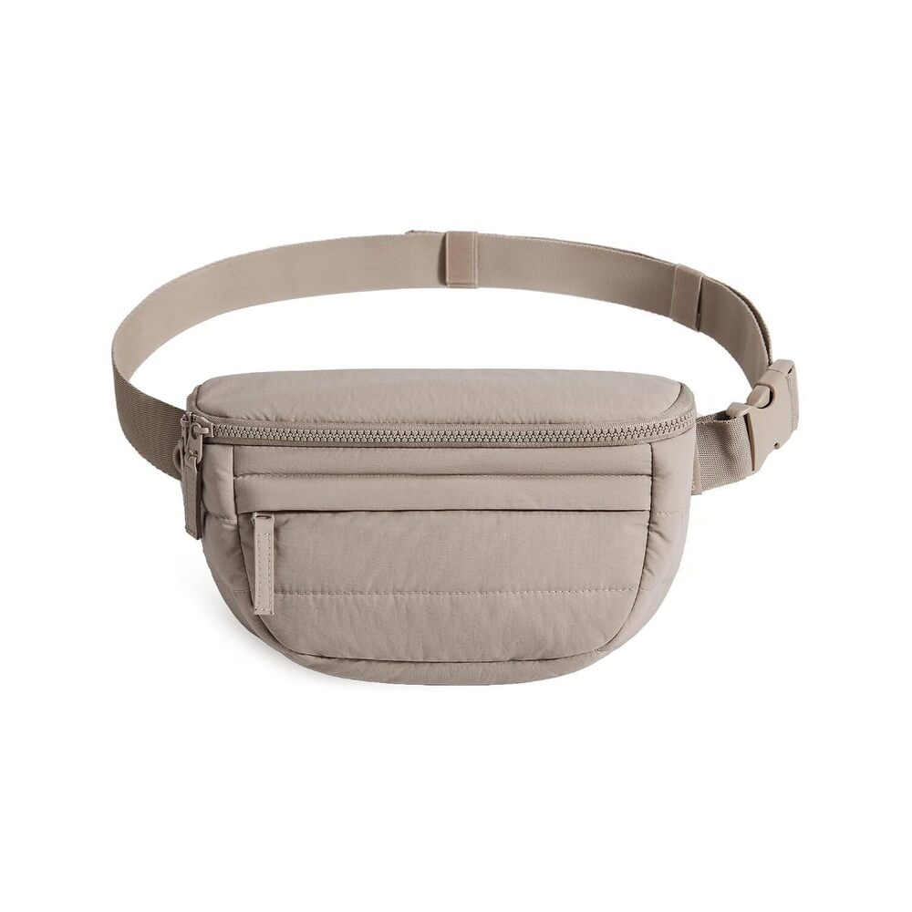 Fanny Packs for Women Cross Body, Lightweight Puffy Belt Bag with Multi